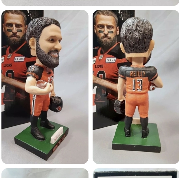 LOT BC Lion's CFL bobble heads - Picture 13 of 14